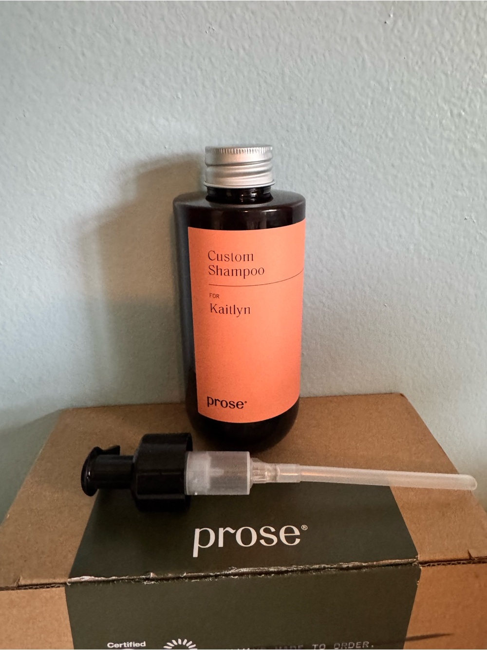 NEW Prose Custom Shampoo 8.5 oz - Corsica Scent (Unopened / Sealed)